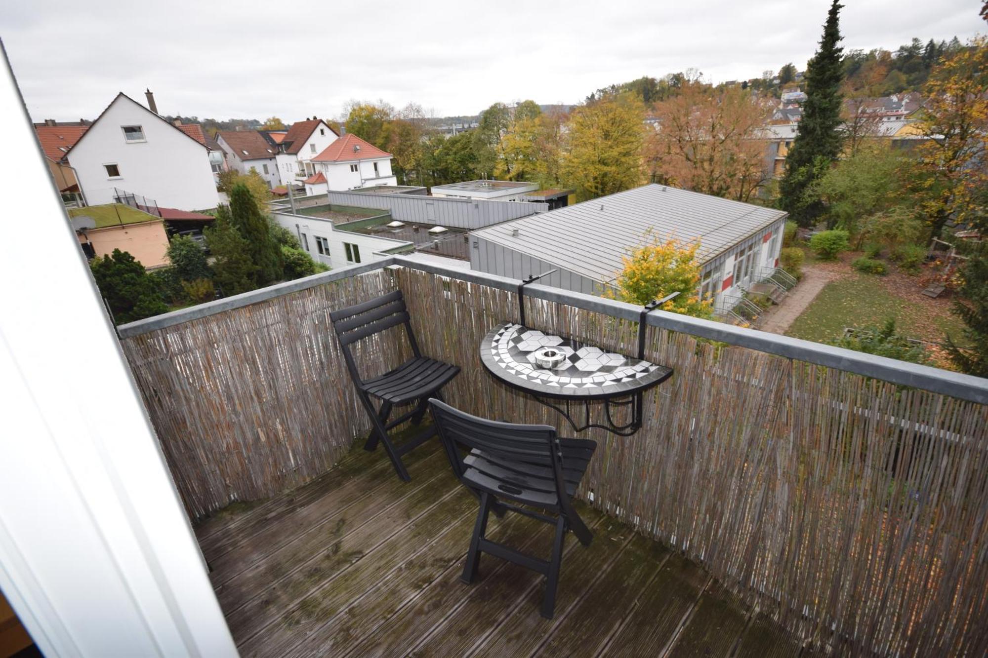 Nestwerk Komfort R23-12 - Balkon, Arbeitsplatz & Zentrumsnah Biberach an der Riß Exteriör bild